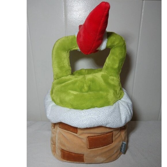 The Dr. Seuss's How the Grinch Stole Christmas!™ Plush Fabric Hallmark Tree Topp - Picture 1 of 11